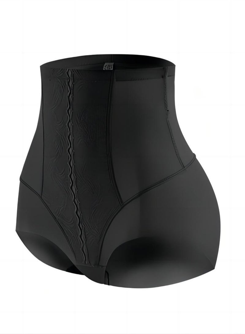 Ultra-thin high-waisted triangle tummy control pants powerful stomach control waistband pants slimming belly shaper