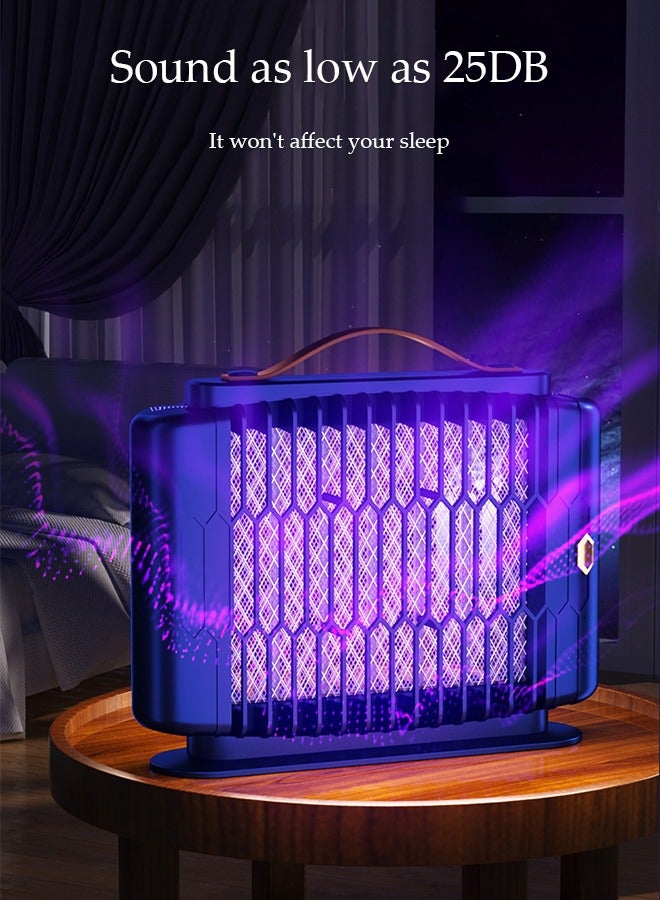 DUNISO Electric Mosquito Killer Lamp, Uv Insect Killer, Silent Fly Trap, Suspensibility, Suitable For Home, Kitchen, Backyard, Camping, 28 * 22.5cm - Image 2