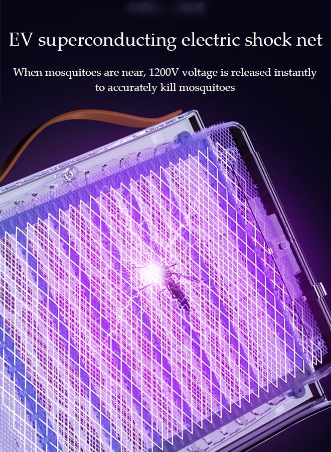DUNISO Electric Mosquito Killer Lamp, Uv Insect Killer, Silent Fly Trap, Suspensibility, Suitable For Home, Kitchen, Backyard, Camping, 28 * 22.5cm - Image 4