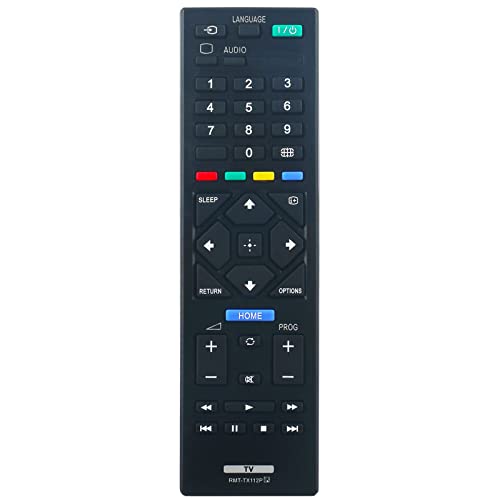 Allimity RMT-TX112P Replacement Remote fit for Sony Bravia LCD TVs KLV-24P422C KLV-24P412C KLV-22P422C KLV-22P402C KLV-24P423D KLV-24P413D KLV-22P413D KLV-29P423D KLV-40R252F KLV-32R202F KLV-32R202G - Image 1