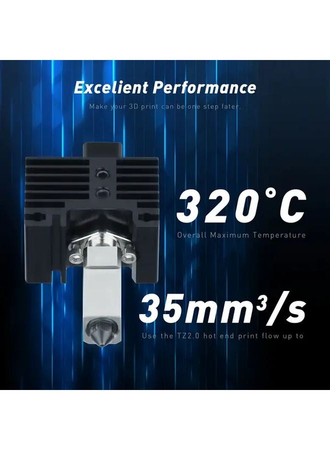 Bambu Lab V2 مجموعة ترقية الطرف الساخن 2 قطعة 0.8 مم فوهة نحاسية تجميع كامل للطابعة ثلاثية الأبعاد - Image 4