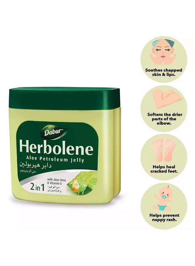 Dabur, Herbolene Aloe Cream with Aloe Vera & Vitamin E, 115 ml - Image 3
