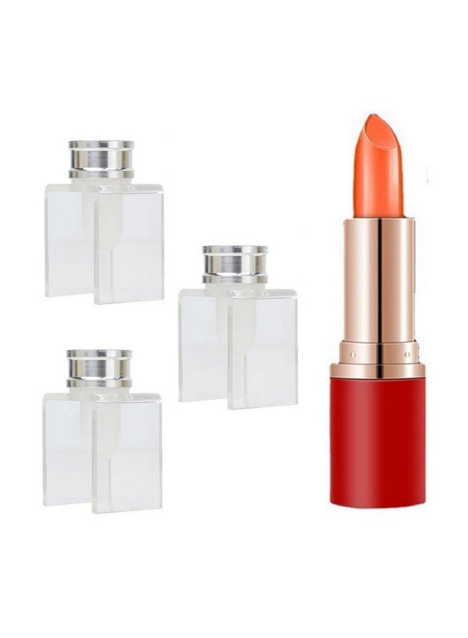 TOPWEL 3 Set DIY Lipstick Mold Tool Set Silicone Lipstick Lip Balm Making Lips Mold Set Cosmetic DIY Mold for 12.1mm Lipstick Tube - Image 1