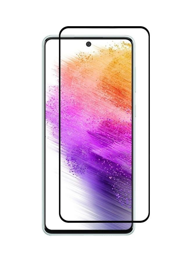 مجموعة لاصقة حماية للشاشة من الزجاج المقوى لهاتف سامسونج جالاكسي A73 بتقنية 5G مقاس 6.7 بوصة من 3 قطع - Image 4