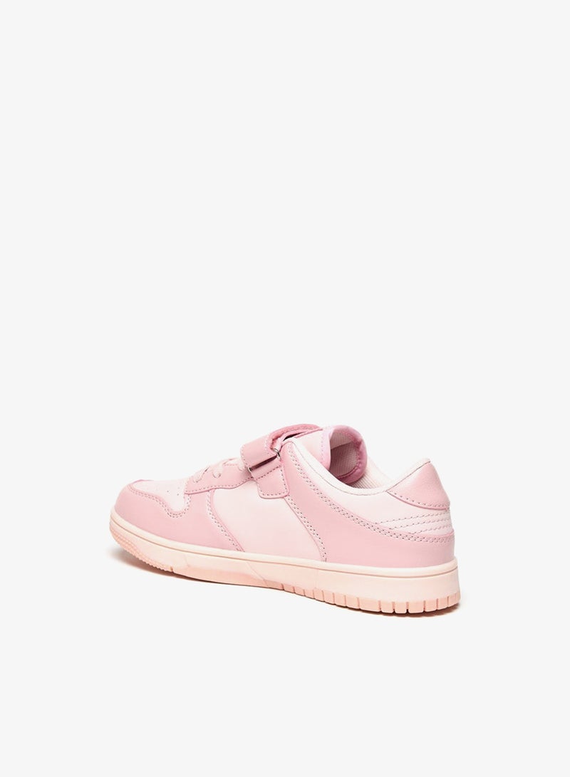 Oaklan by Shoexpress Girls Panelled Sports Shoes With Hook And Loop Closure - Image 3