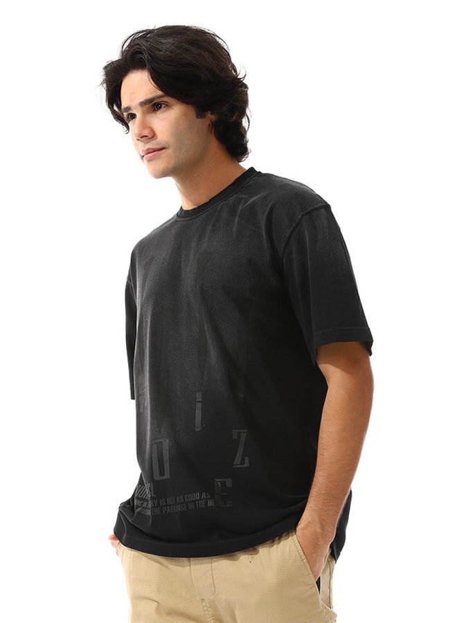 WHITE RABBIT Printed Round Neck T-shirt - Image 4