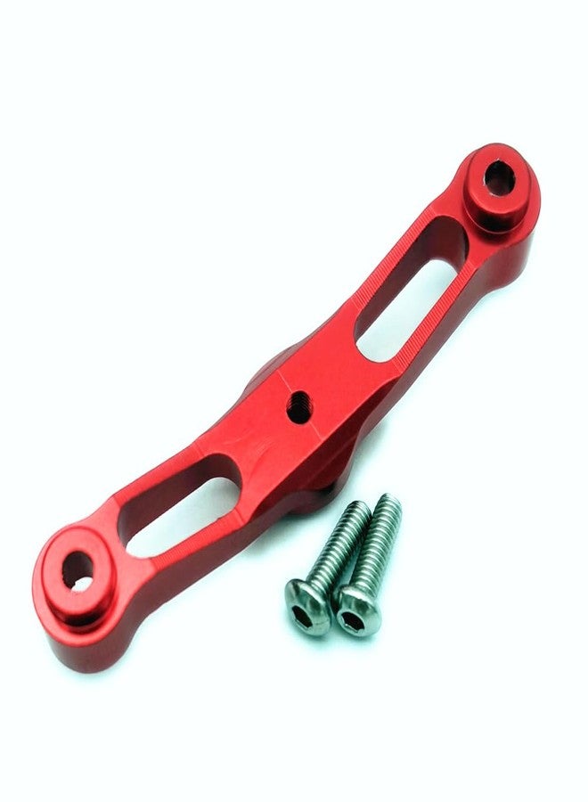 EPTNNASO Aluminum Alloy Steering Post Holder Assembly - 1pc Red for Traxxas 1/10 E-Revo 2.0 Revo 2.5 3.3 E-Revo 5343 - Image 3