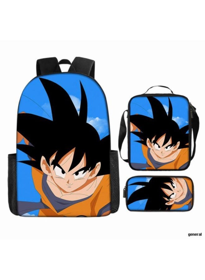 عام حقيبة ظهر مطبوعة عالمية مشتركة - مجموعة حقائب ظهر من ثلاث قطع (متوفرة للطلاب والأطفال والأصدقاء في النزهايات وتسلق الجبال وما إلى ذلك) - 71 - Image 1