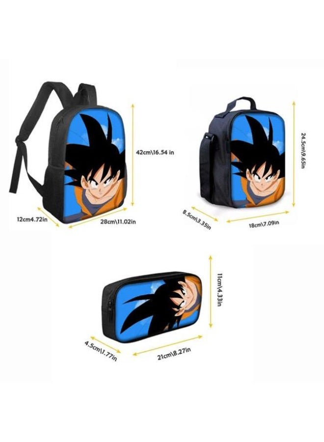 عام حقيبة ظهر مطبوعة عالمية مشتركة - مجموعة حقائب ظهر من ثلاث قطع (متوفرة للطلاب والأطفال والأصدقاء في النزهايات وتسلق الجبال وما إلى ذلك) - 71 - Image 3