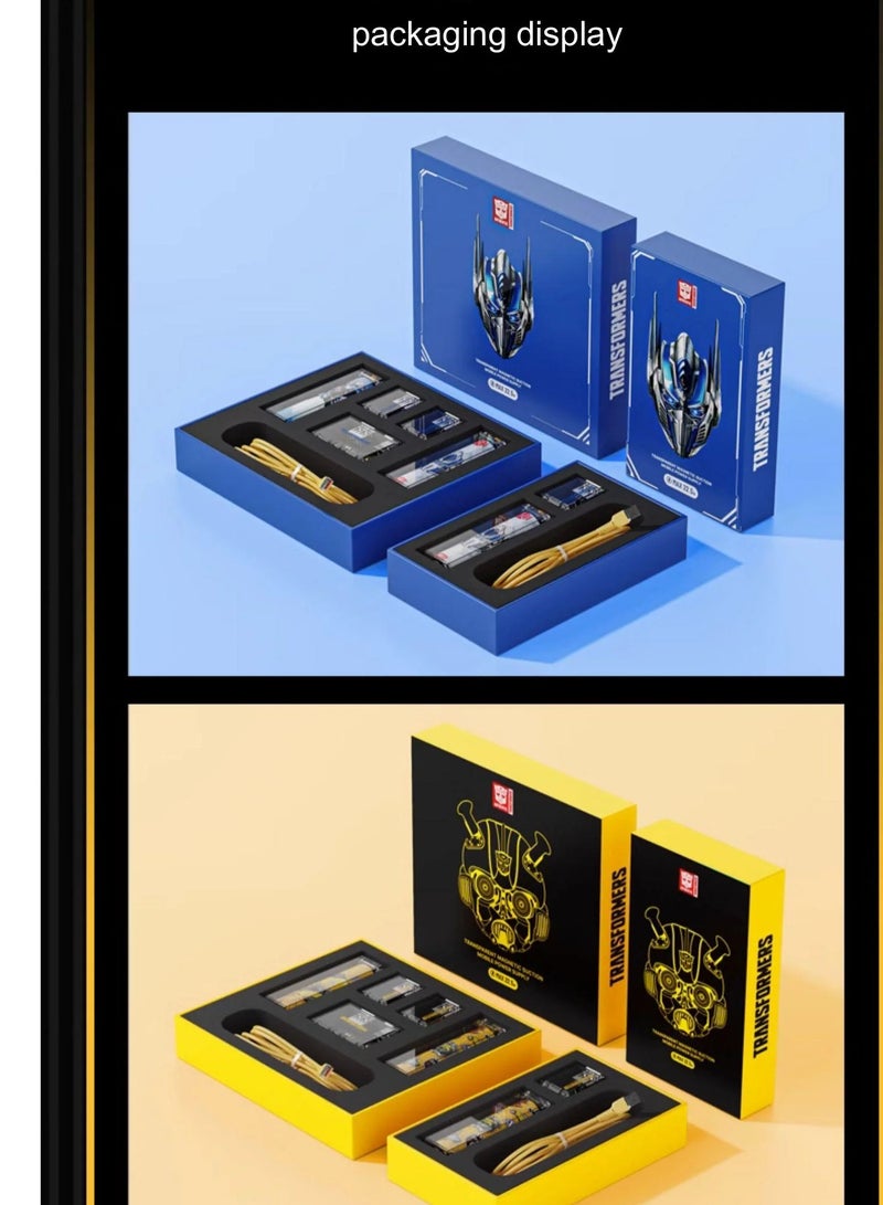 Transformers TF-D05 Bumblebee Magnetic 10000mAh power bank pair Gift Box Bumblebee - Image 2