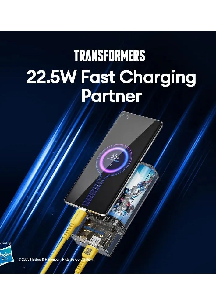 Transformers TF-D05 Bumblebee Magnetic 10000mAh power bank pair Gift Box Bumblebee - Image 4