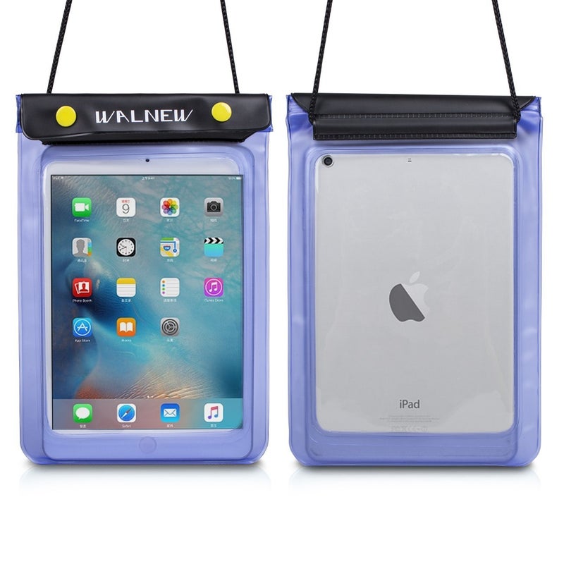 WALNEW Universal Waterproof eReader Protective Case Cover for Colorsoft Signature Edition/7"/6.8â€œKindle Paperwhite /6" Kindle 2024/Oasis/Fire 7,iPad mini, Kobo Clara/Nia and More, Blue - Image 3