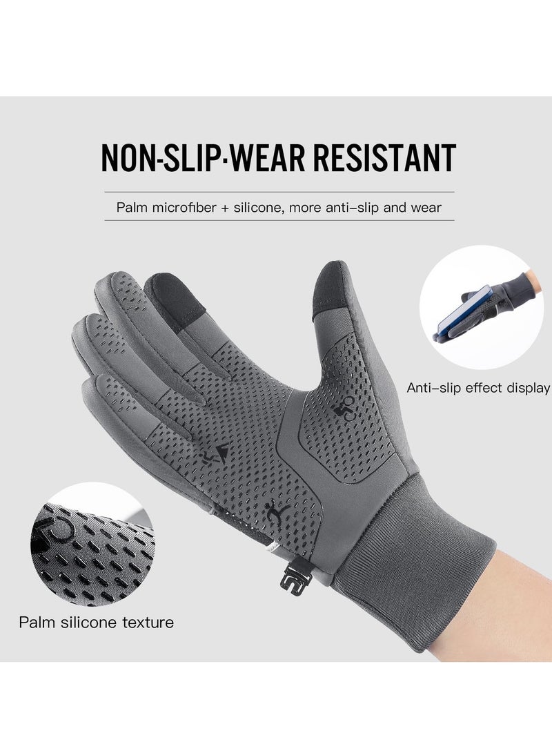 KASTWAVE Winter Gloves - Waterproof, Thermal, Touchscreen Friendly for Outdoor Sports, Running, Biking, and Driving - Unisex Design for Men and Women - Image 2