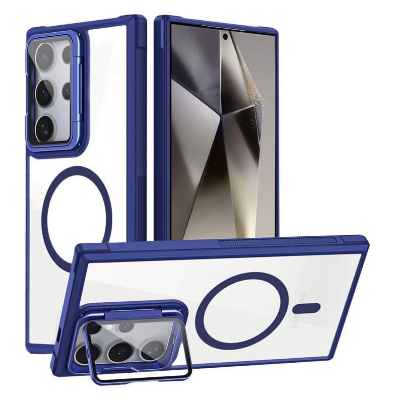 غطاء MagSafe | أزرق | مقاوم للصدمات لـ Samsung S25 Ultra / Samsung S25 - Image 1