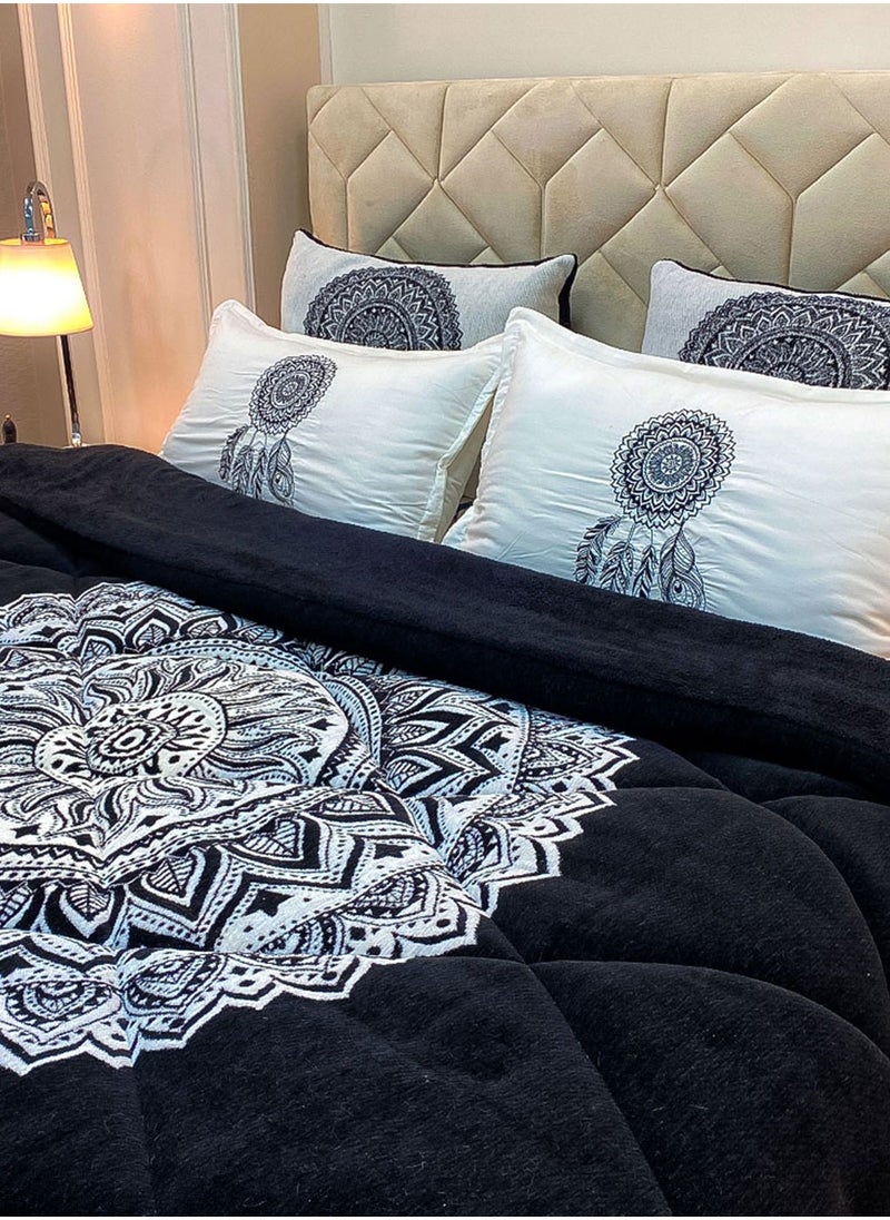 Family Bed Quilt Acrylic 1 piece size 240 x 240 cm model 3012 from Family Bed  - Image 4