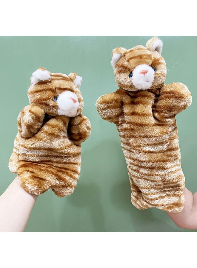 Bluejw New Suit Plush Toy Hand Doll Panda Doll Soothing Early Education Gloves Shake Tone  - Image 1