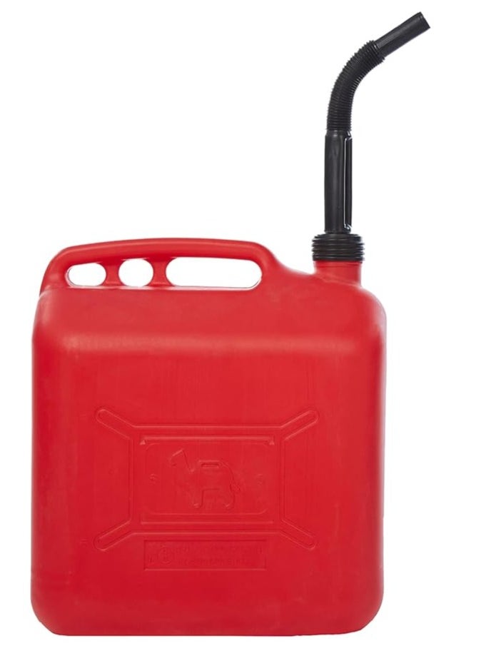 Midwest Plastic Petrol Can Red  - Image 2