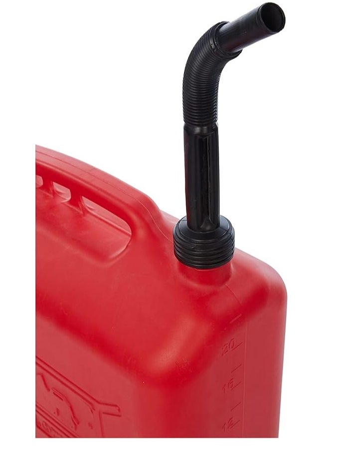 Midwest Plastic Petrol Can Red  - Image 4