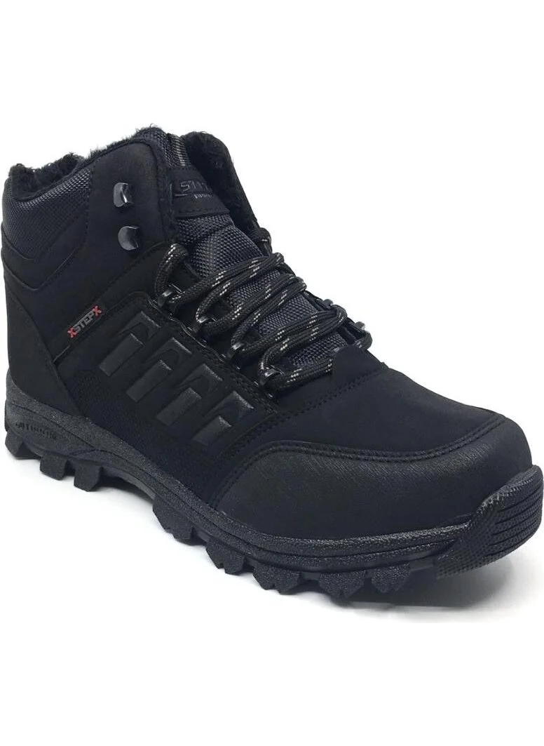 X Step Men's Daily Winter Big Size Zippered Sports Boots Shoes 45-46-47