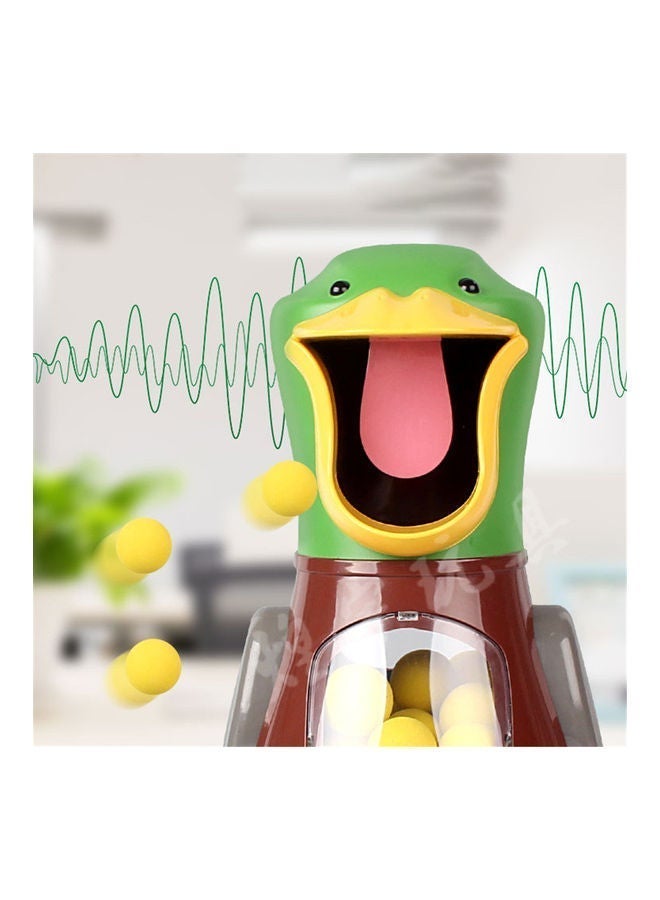 مجموعة ألعاب هدف الرماية للبط – تحتوي على لعبة واحدة من الفوم بوب، 12 كرة رغوية، وهدف تفاعلي على شكل بطة لمسابقات ممتعة للرجال والنساء – هدية مثالية للحفلات الصغيرة للترفيه الداخلي والخارجي - Image 5