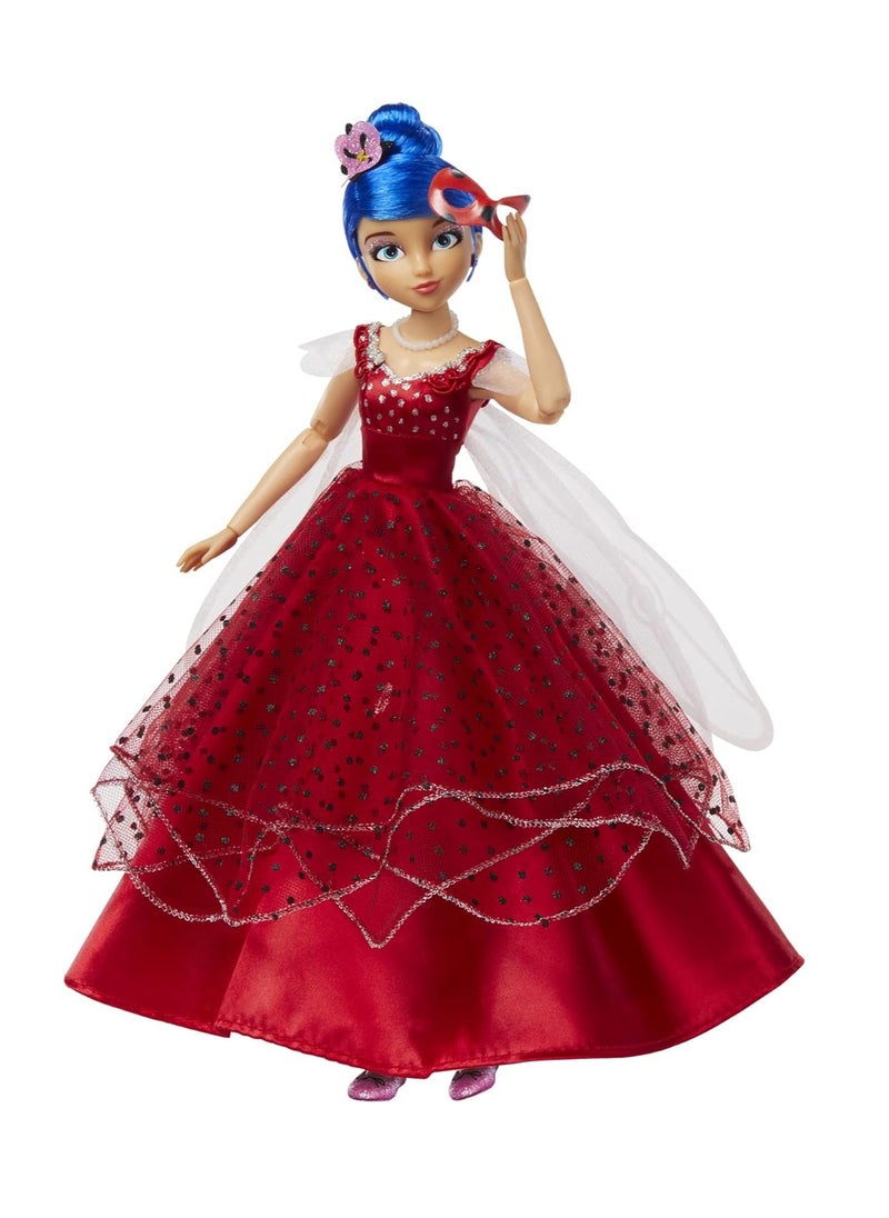 Miraculous Ladybug & Cat Noir Movie 10.5" Marinette Collector Fashion Doll with Exclusive Outfit and Removable Mask | Plastic | Age Group : 4 to Years  - Image 1