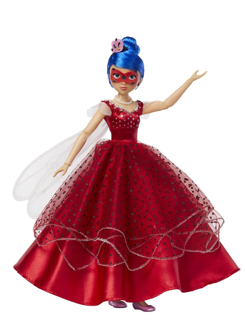 Miraculous Ladybug & Cat Noir Movie 10.5" Marinette Collector Fashion Doll with Exclusive Outfit and Removable Mask | Plastic | Age Group : 4 to Years  - Image 2