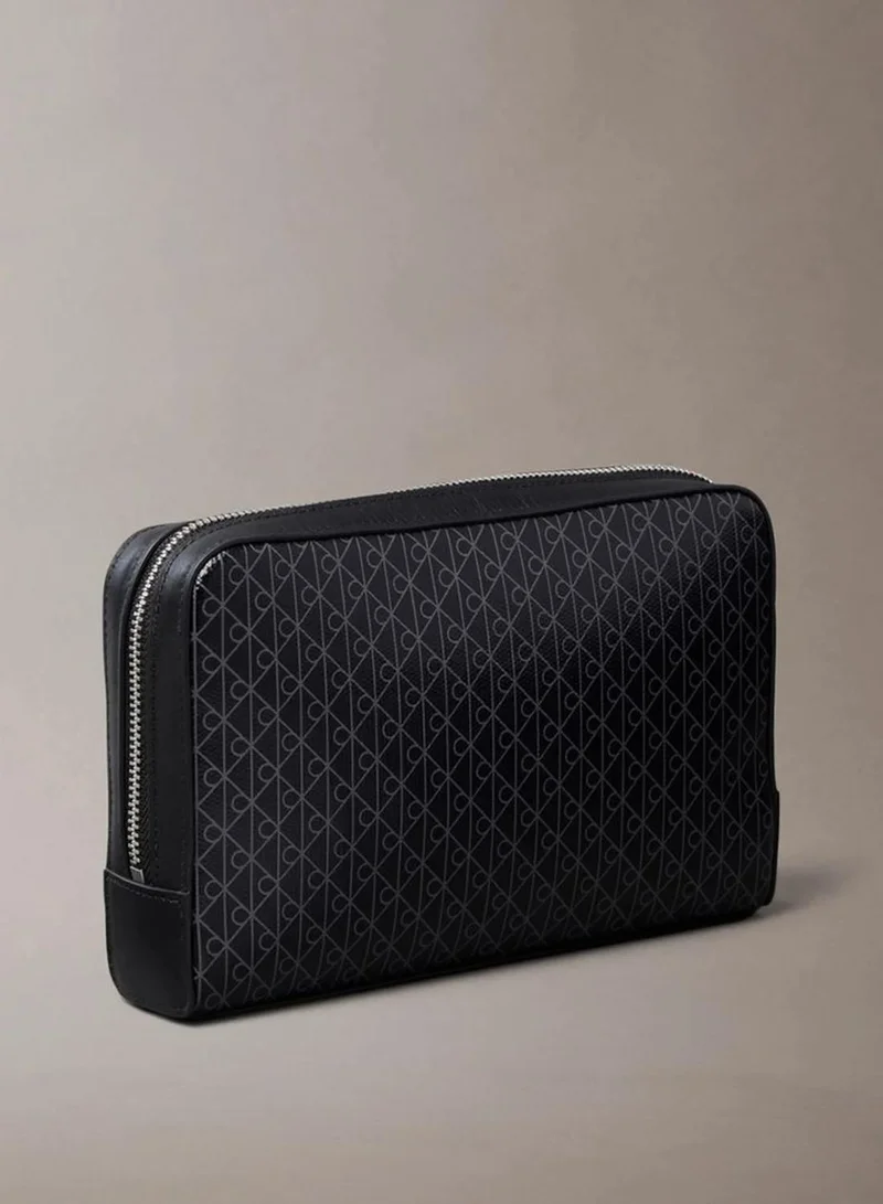 Calvin Klein CK Emblem Coated Pouch