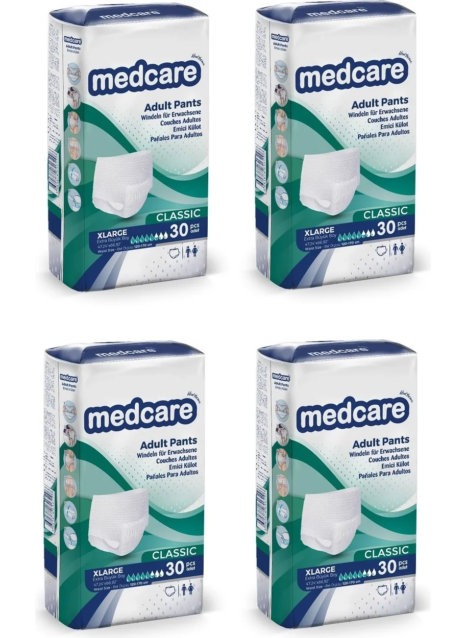 MedCare Absorbent Panties Xlarge (Extra Large Size) 120 Pieces