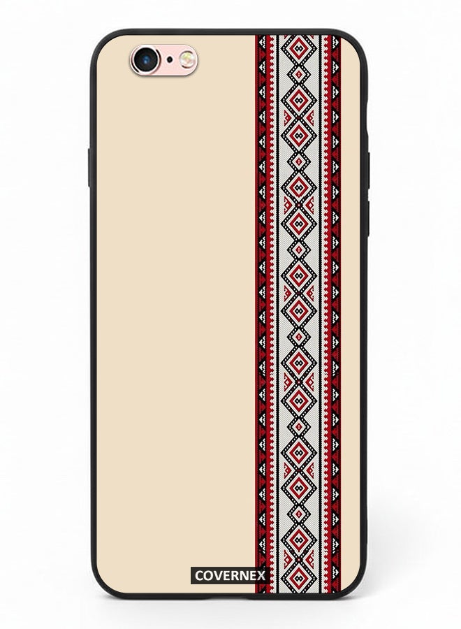 Covernex Apple iPhone 6 Protective Case Cover Printed Featuring Traditional Tribal Embroidery Strip - Image 2