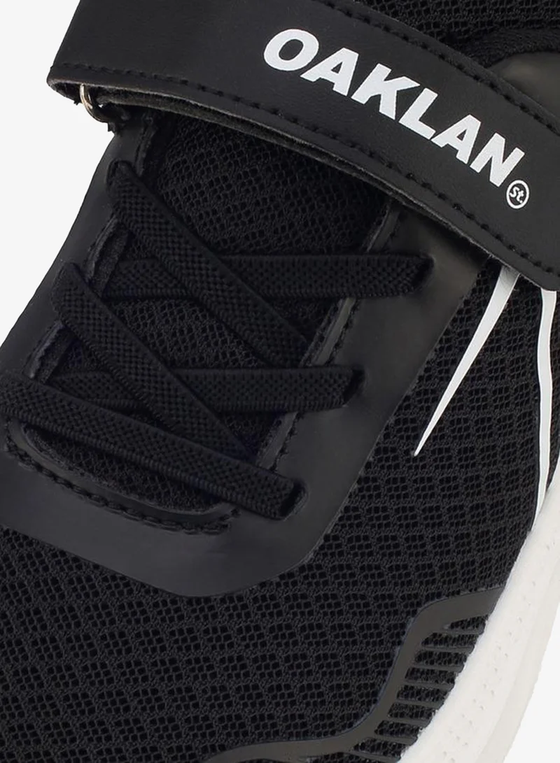 Oaklan By Shoexpress BLACK Boys Hook & Loop School Running Shoes for Men | Best Price UAE