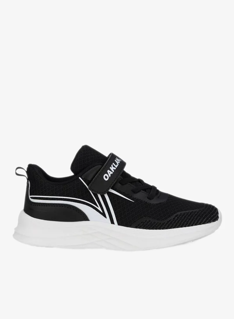 Oaklan By Shoexpress BLACK Boys Hook & Loop School Running Shoes for Men | Best Price UAE
