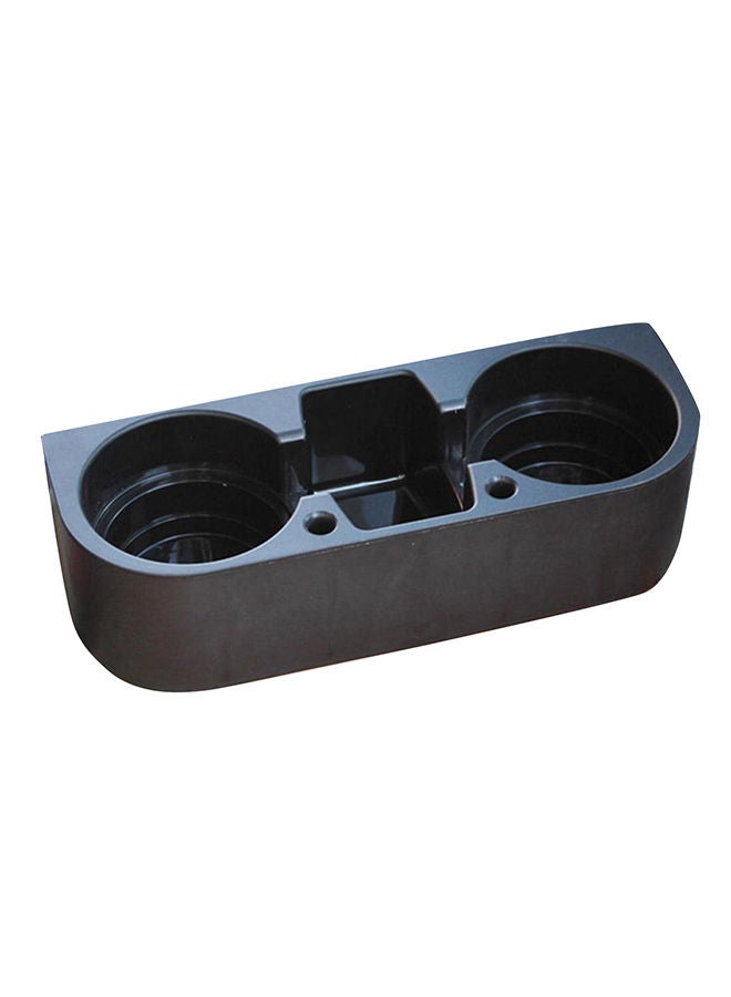 NIBEMINENT Cup Holder & Car Organizer-Black Color