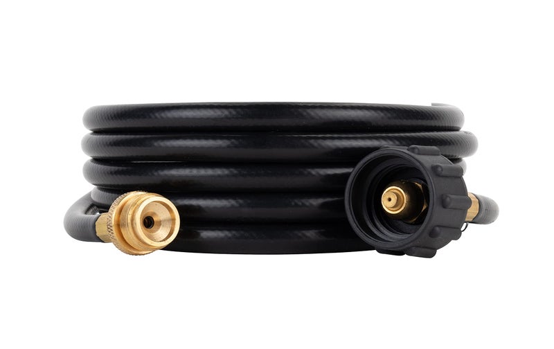 Camco 59825 12' Propane Hose Assembly - Acme x 1"-20 Male Throwaway Cylinder Thread - Image 1
