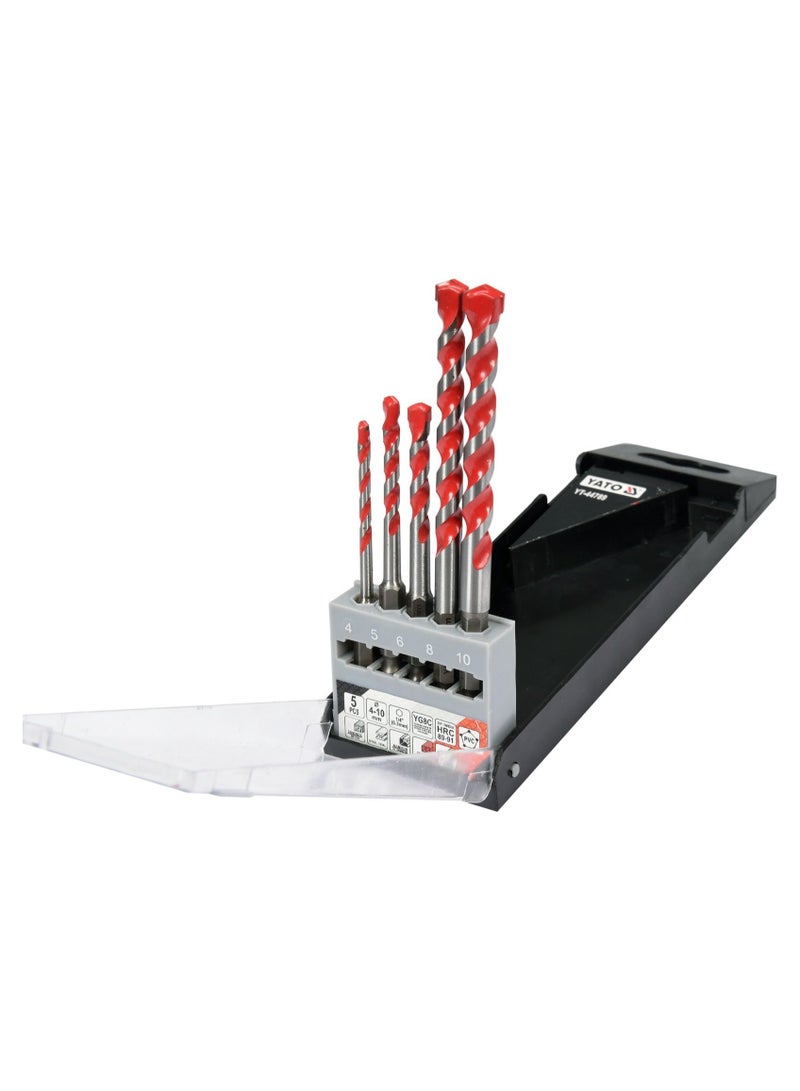 ياتو طقم لقم مثقاب عالمي 4-10 ملم 5 قطع