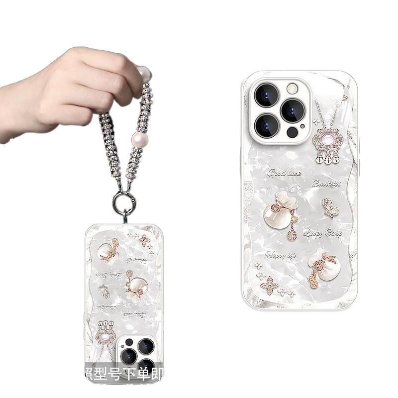 MS Protective Case, Drop Protection, Shockproof Cover for Redmi Note 14, Fortune Bag, Glass - Image 1