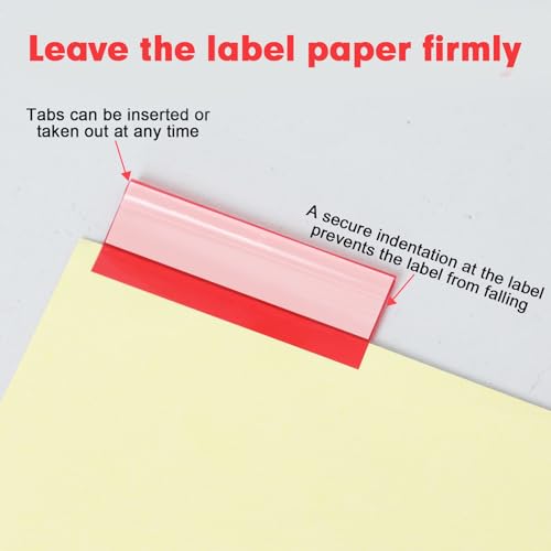 PANDRI Binder Divider, PANDRI 120 Pack Binder Index Dividers with 8 Insertable Multicolor Big Tabs, Letter Size Paper Binder Divider for School Office Home Business - Image 4