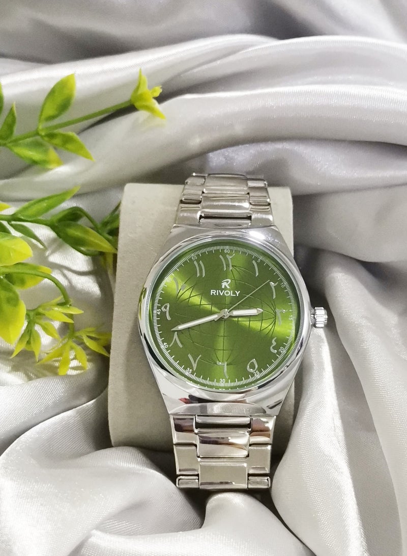 ريفولي ساعة رجال عصرية ستانلس استيل ضد الماء - Image 3