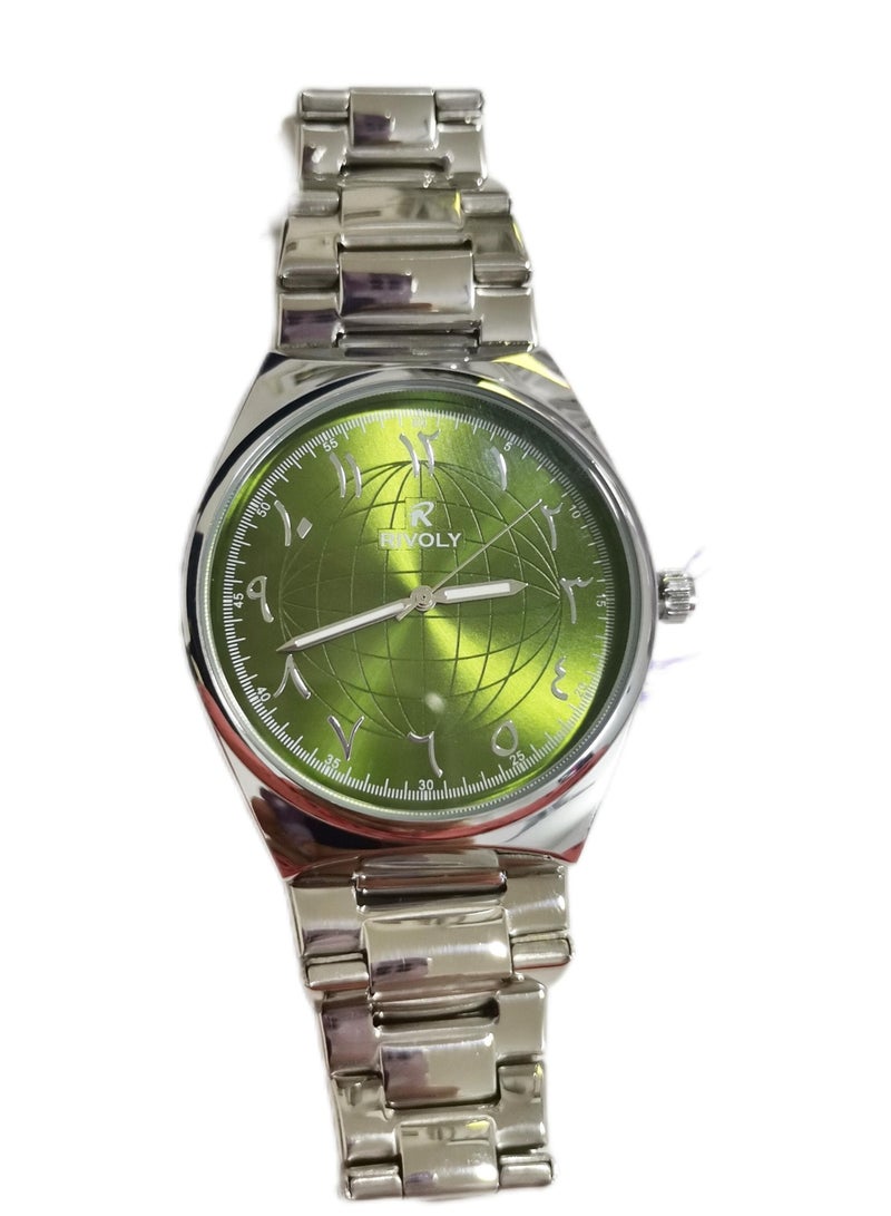 ريفولي ساعة رجال عصرية ستانلس استيل ضد الماء - Image 2