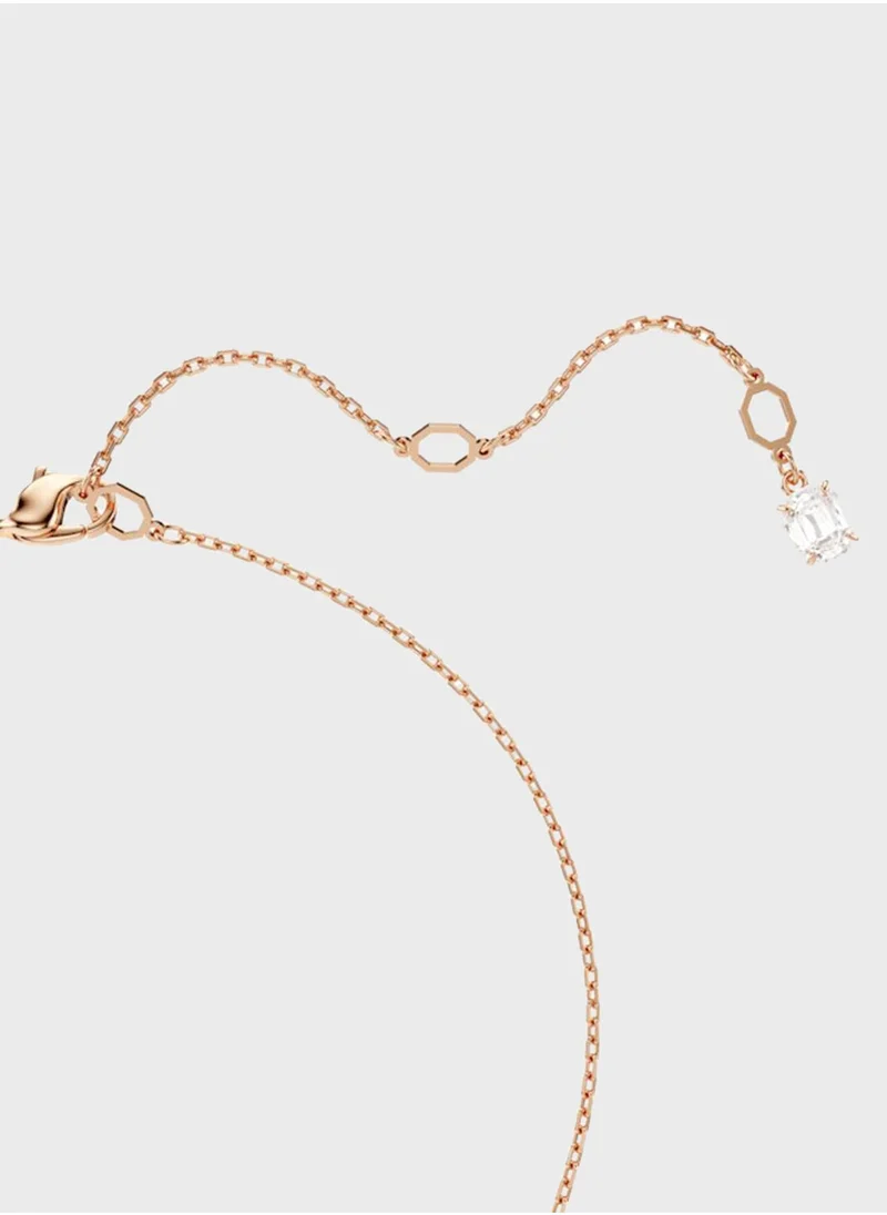 SWAROVSKI Chain Detail Long Necklace