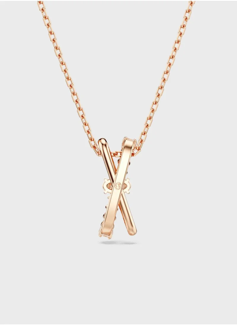 SWAROVSKI Chain Detail Long Necklace