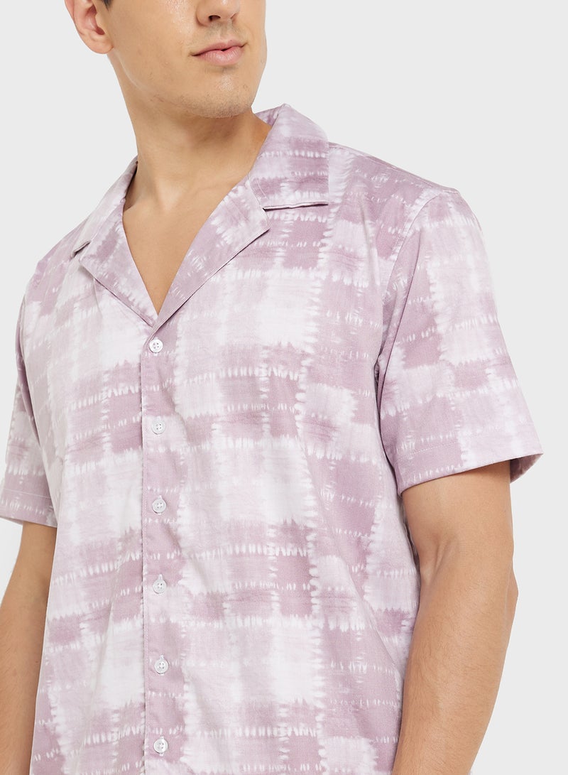 Robert Wood Resort Print Shirt  - Image 3