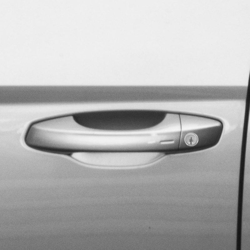 Universal Transparent Car Keyhole Cover Sticker 4 Pack Door Edge Guard Trim - Image 5