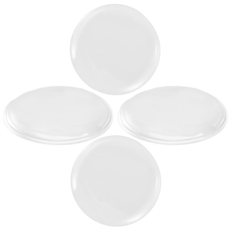 Universal Transparent Car Keyhole Cover Sticker 4 Pack Door Edge Guard Trim - Image 2
