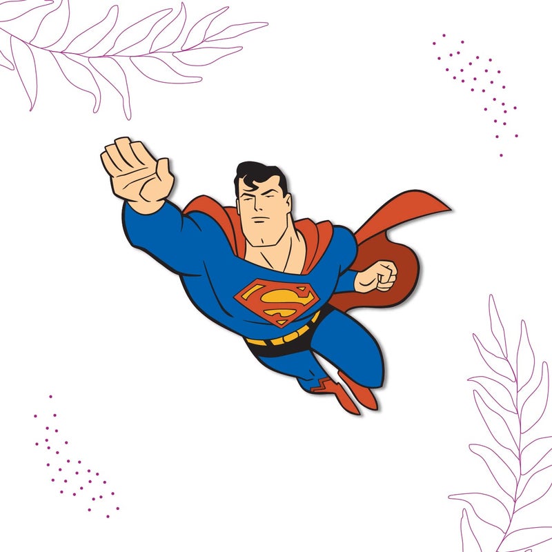 Click n ship Flying Superman Magnet for Kids - Image 4