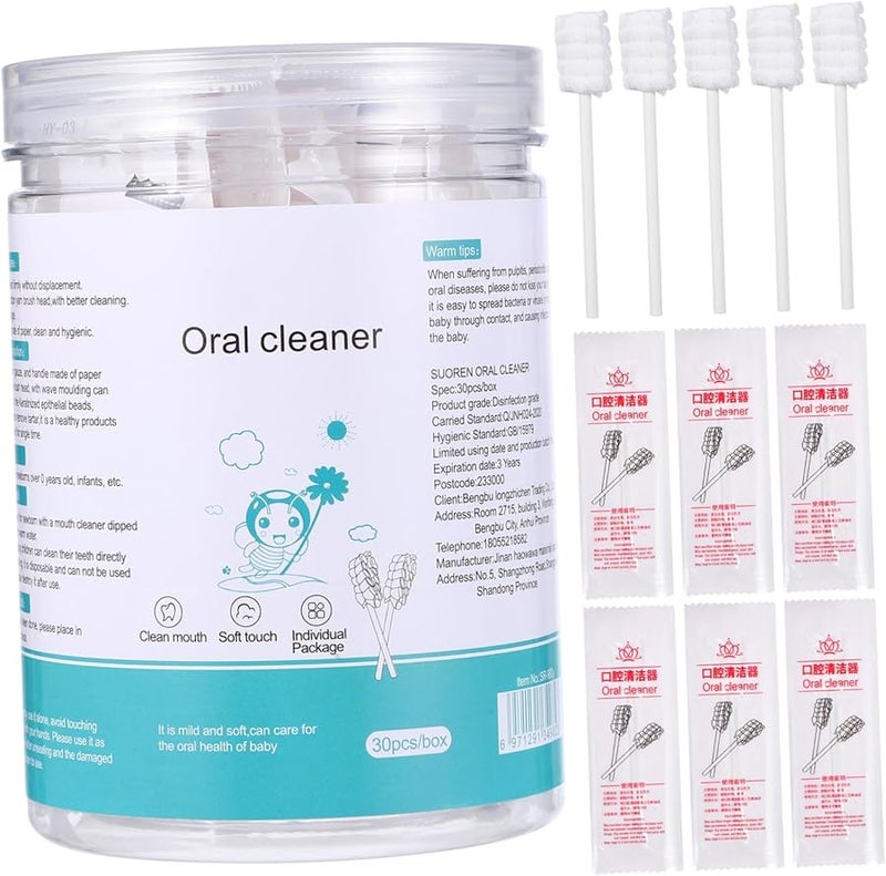 Infant Gauze Toothbrush Soft Bristles Safe Material Oral Care for Boys and Girls - Image 2