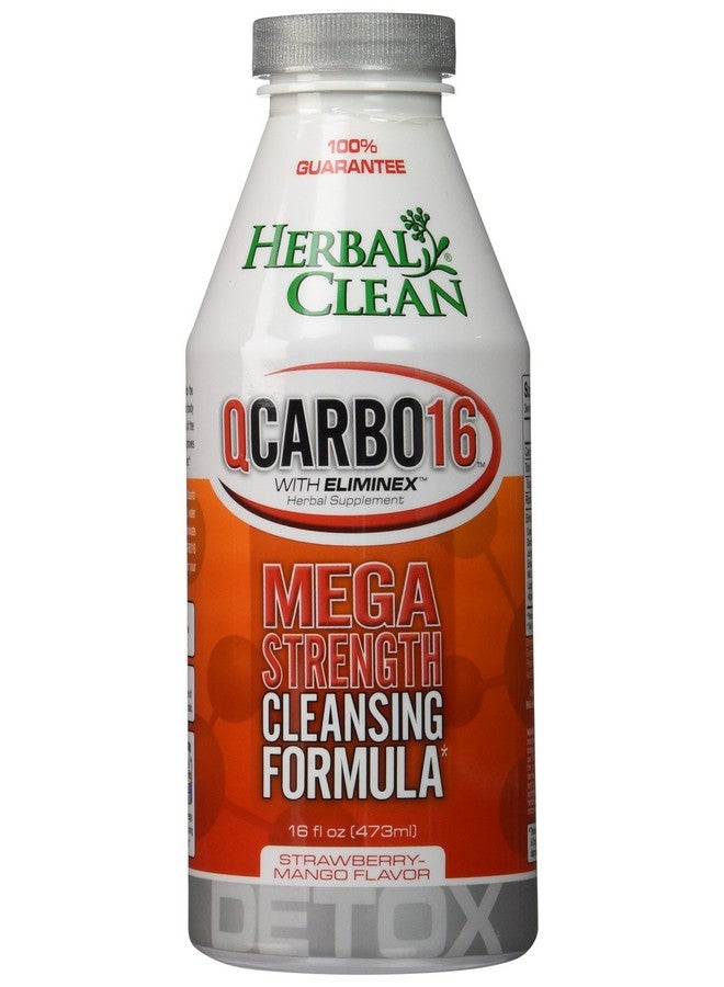 Herbal Clean BNG Enterprises Q Carbo Liquid Straw Drinks, Mango, 16 Ounce