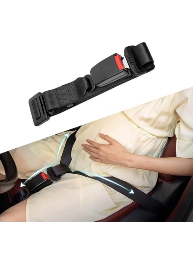 Generic Bukela Pregnancy Seat Belt Adjuster, Seat Bump Strap for Pregnant Women, Pregnancy Must Haves Maternity Seat Cover Belt for Expectant Mothers, Black  - Image 1