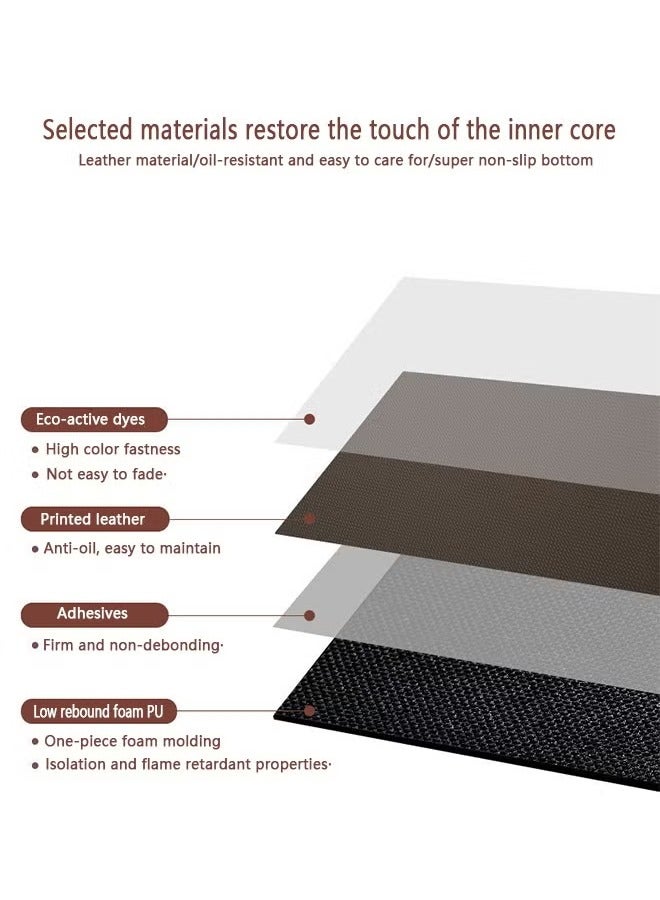 Kitchen Mat & Rug, Waterproof Stain Resistant ,Cushioned Anti-Fatigue Kitchen Floor Mat,Non Slip Mat, Kitchen Mats Rug,Anti Fatigue Standing Mat,Area Rugs Waterproof Non-slip Oil Resistant Floor Mats,Comfort Standing Foam Mat for Kitchen, Floor Home, Office, Sink, Laundry. - view 3