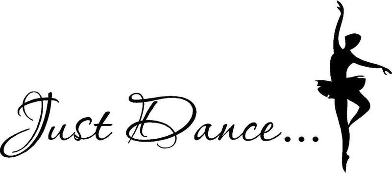 Picniva Just Dance. Vinyl Wall Art Inspirational Quotes and Saying Home Decor Decal Sticker - Image 4