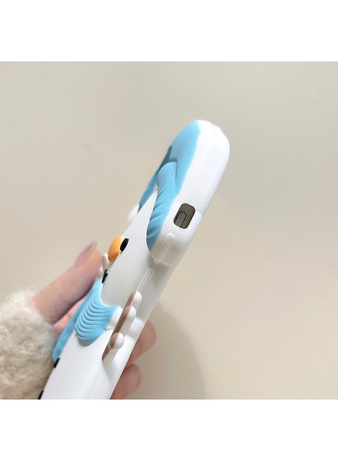 S-TOP Case For iPhone 14 Pro Christmas Snowman Silicone Phone Case - Image 5